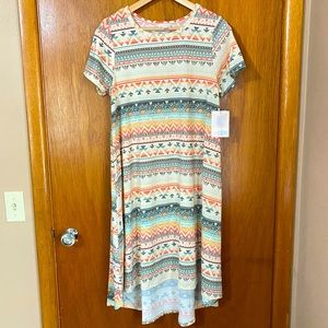 NWT Lularoe carly dress medium